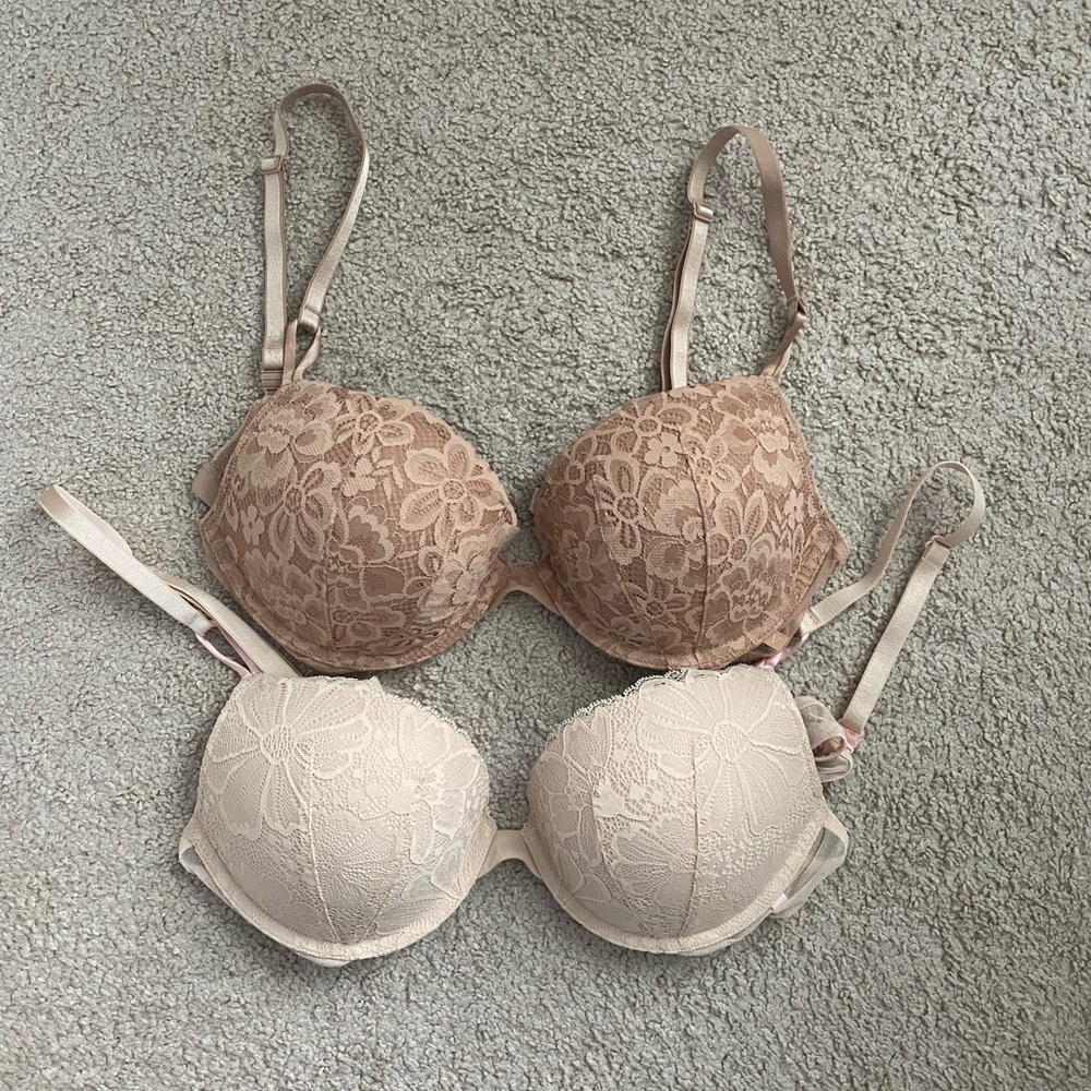 Victoria's Secret Sexy Tee Lace Push-Up Bra Set